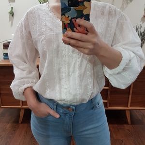 2/$25 Embroidery blouse